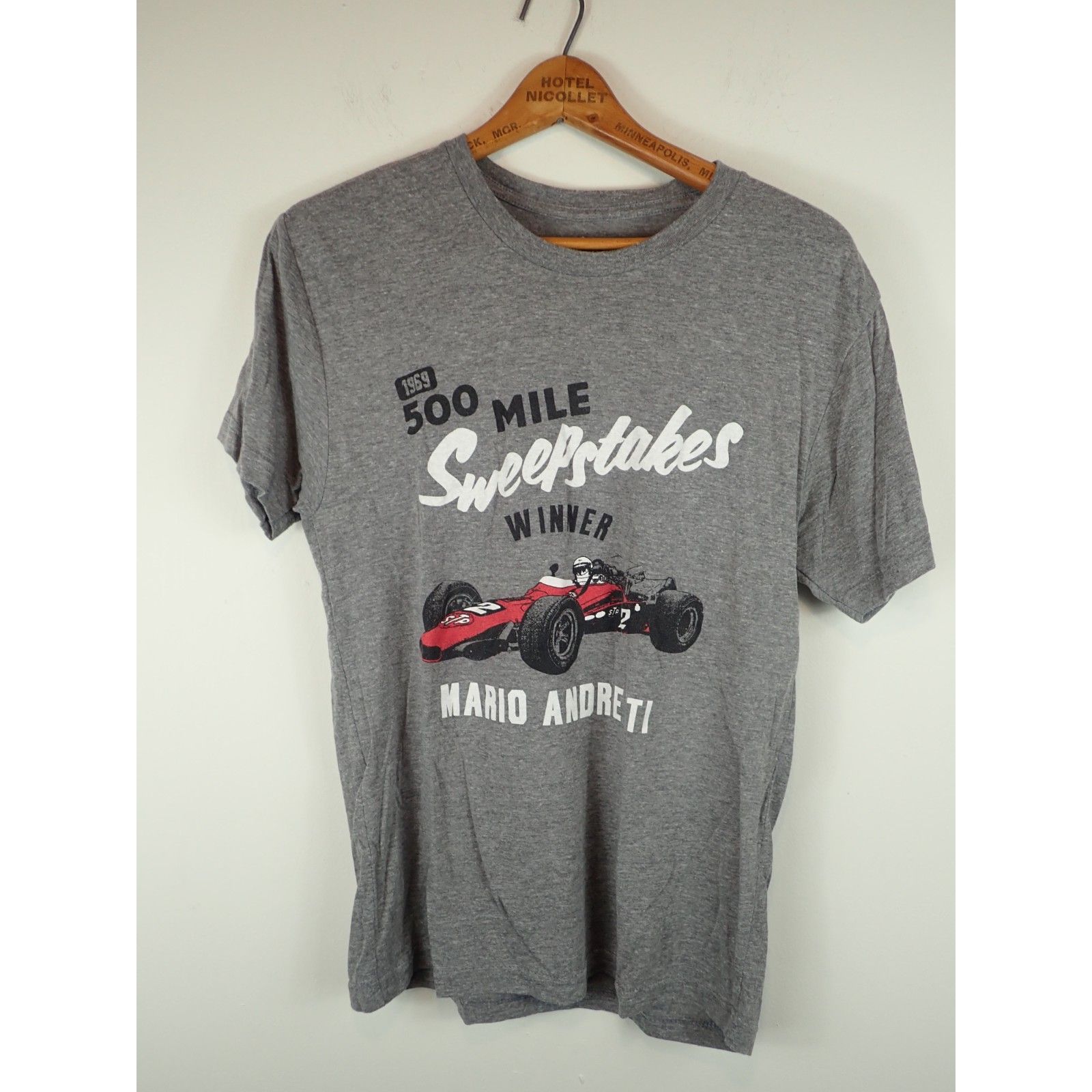 Mario Andretti Indianapolis 500 1969 Small Gray The Shop Indycar Motorsports F1